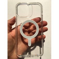 Чохол прозорий протіударний Gear4 Crystal Palace MagSafe для Apple Iphone 12/12 Pro (6.1“) Clear