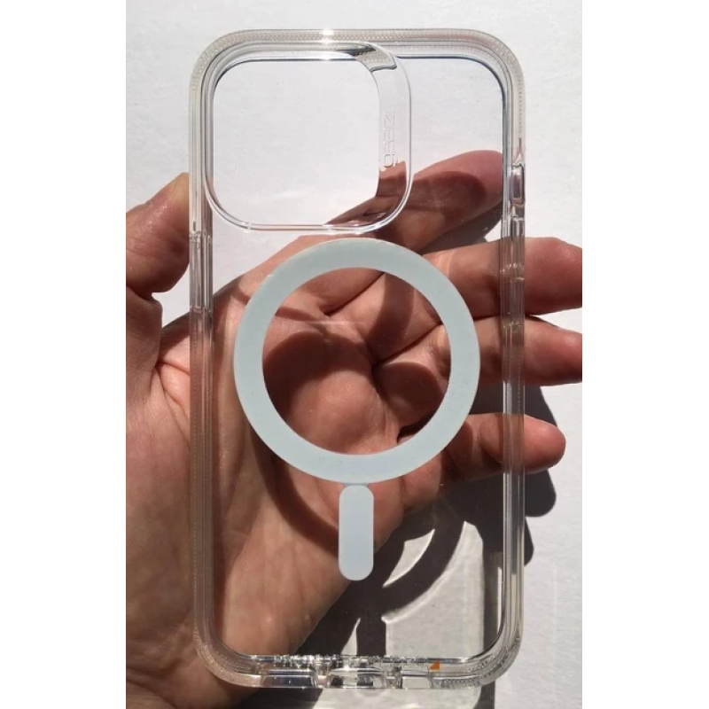 Чохол прозорий протеударний Gear4 Crystal Palace MagSafe для Apple Iphone 15 Pro  Clear