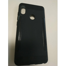 Чохол накладка для XIAOMI Note 5 tpu чорний кевлар вставки.