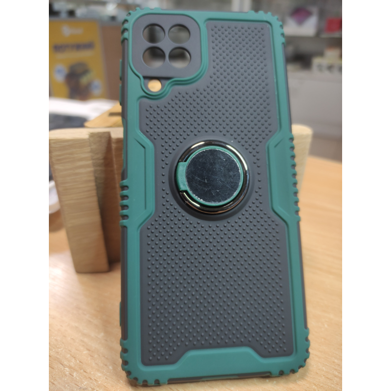 Чохол протиударний Рінг для Самсунг А 22 4G/ M32 Зелений