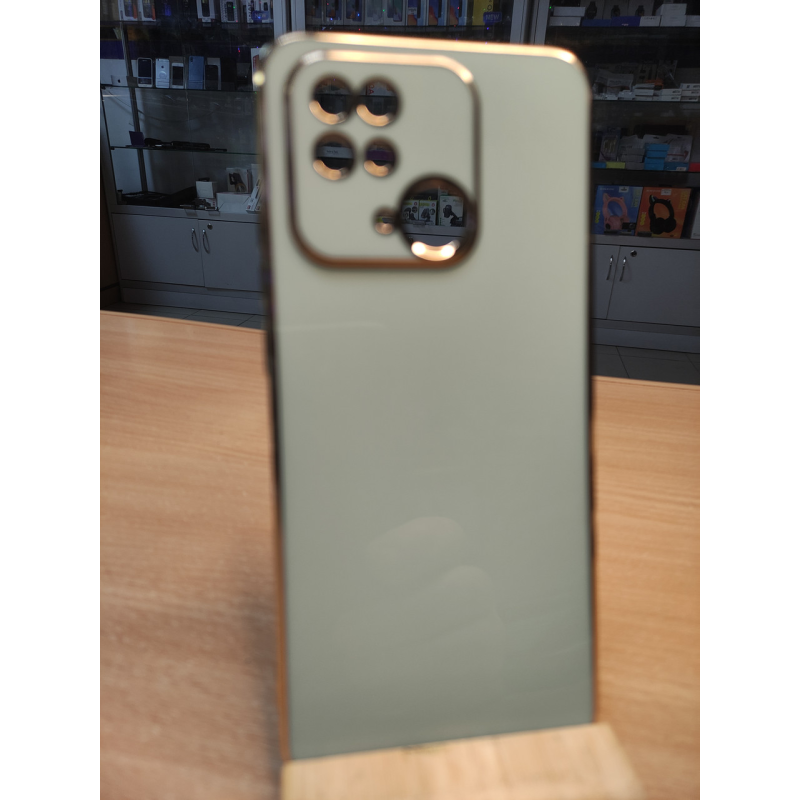 Чохол накладка для Redmi 10C Golden Line Black Чохол накладка для Redmi 10C Golden Line Black