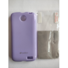 Чохол накладка Lenovo A 516 Melkco tpu Фіолет - плівка