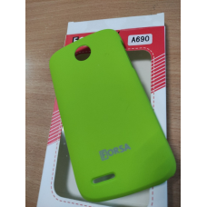 Чохол накладка Lenovo A 690 tpu Forsa Салатовий