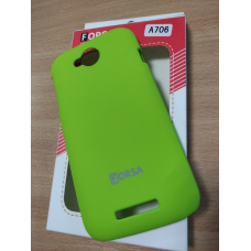 Чохол накладка Lenovo A 706 tpu Forsa Салатовий