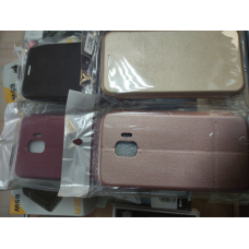 Чохол книжка для Самсунг j260, j2 core чорний, червоний,рожевий колір