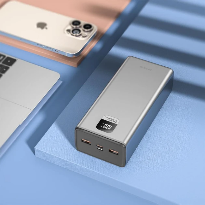 Повербанк Proove Guardian 30000mAh 22.5W 2хUSB/Type-C сірий