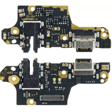 Нижня плата Xiaomi Poco X3 / Poco X3 NFC / Poco X3 Pro з роз“ємом зарядки, навушників та мікрофоном Original Б