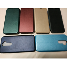 Чохол книжка для мобільного телефону Redmi Note 8 pro у формі книжки ,високої якості.Чорний,Синій, Темно сін