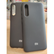 Чохол silicone cover для Xiaomi Mi 9 чорний ий колір