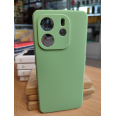Чохол  Full Silicone Cover для Xiaomi Redmi Note 14 4G  EU Mint Green