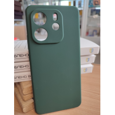 Чохол  Full Silicone Cover для Xiaomi Redmi Note 14 4G  EU Dark Green