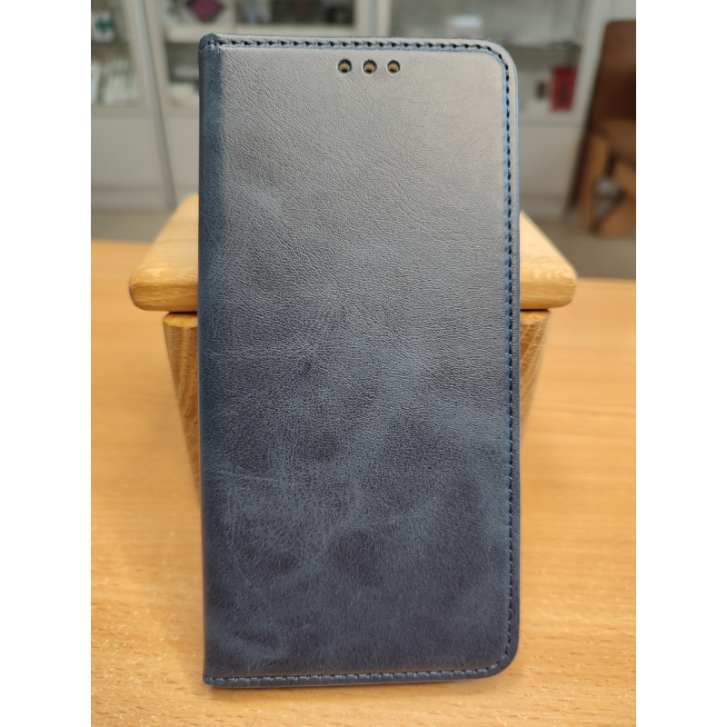 Чохол-книжка DM Book Case Leather для Xiaomi Redmi Note 14 Pro4G Bllue