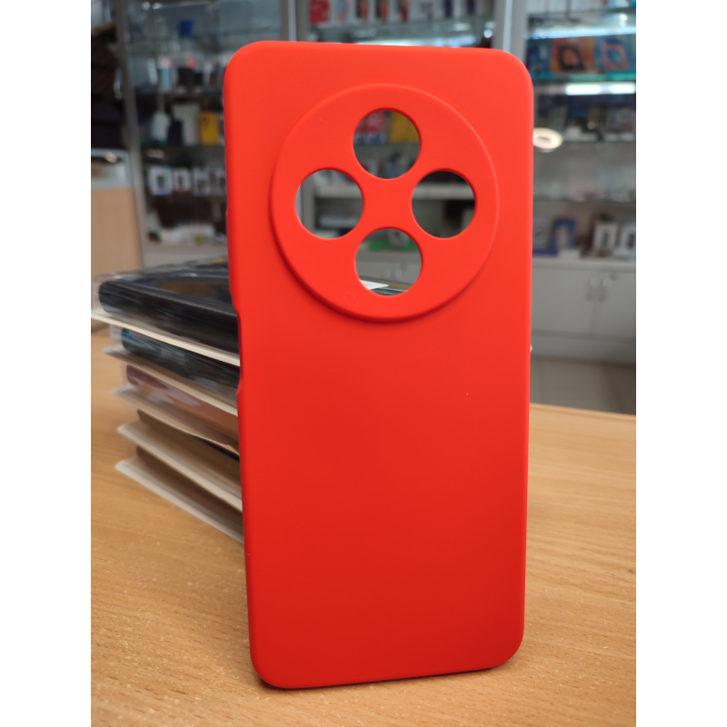 Чохол  Full Silicone Cover для Xiaomi Redmi 14С Червоний