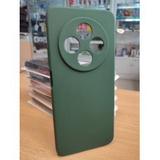 Чохол  Full Silicone Cover для Xiaomi Redmi 14 С Темно зелений