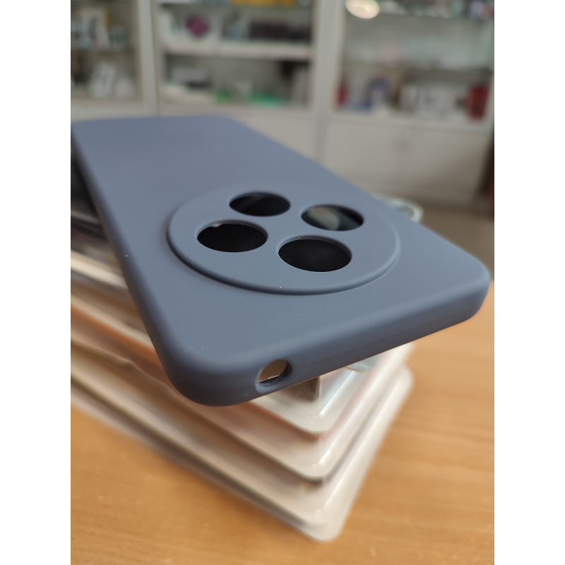 Чохол  Full Silicone Cover для Xiaomi Redmi 14С Темносиній