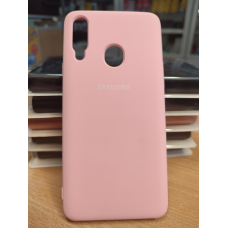 Чохол Силікон кейс для Samsung A20S A207 Pink