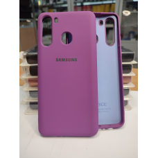 Silicone Case Soft-Touch for SM A21 (A215) Black