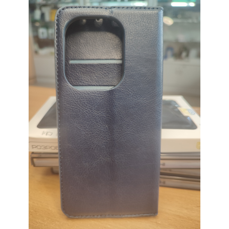 Чохол-книжка DM Book Case Leather для Xiaomi Redmi Note 14 Pro4G Black