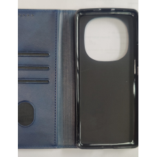 Чохол-книжка DM Book Case Leather для Xiaomi Redmi Note 14 Pro Plius Black