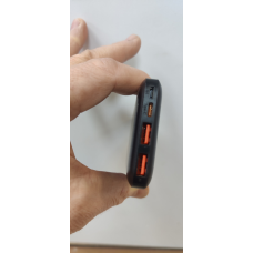 Павербанк повербанк із швидкою зарядкою 10000mAh HOCO J101 |2USB/Type-C, 22.5W| Чорний