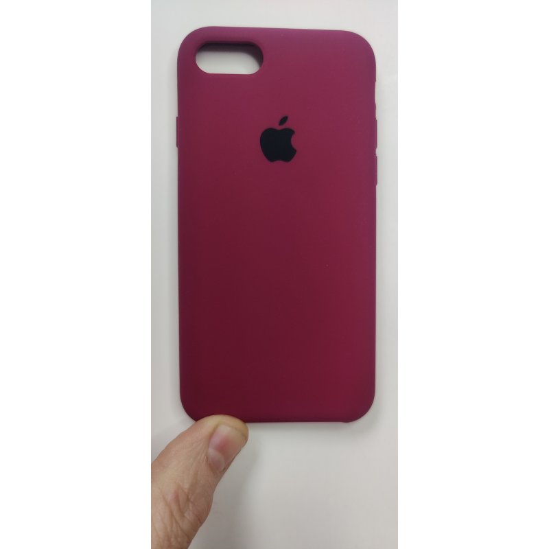 Чохол силікон кейс айфон 7/8/ 8 SE Marsala Чохол силікон кейс айфон 7/8/ 8 SE Marsala