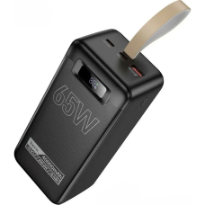 Павербанк Hoco DB82 40000mAh 65W PD ЧорнийЗовнішній акумулятор Hoco DB82 Aquila 40000mAh 65W Black