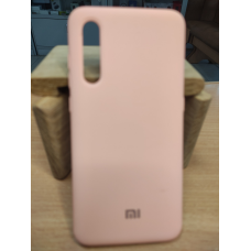 Чохол silicone cover для Xiaomi Mi 9 рожевий колір
