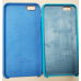 Чохол для iPhone 6 plus silicone case синій Чохол для iPhone 6 plus silicone case синій