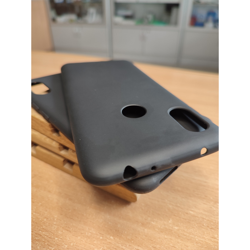 Чохол накладка для XIAOMI Note 6 силікон кейс Темно синій. Чохол накладка для XIAOMI Note 6 силікон кейс Темно синій.