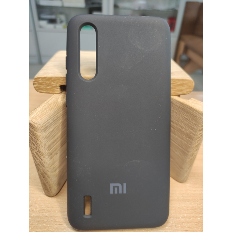 Чохол silicone cover для смартфона Хіаомі Мі 9 лайт чорний, синій