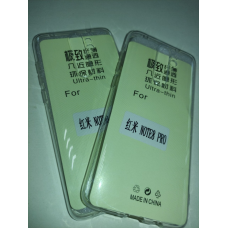 Чохол накладка для смартфона Хіаомі Редмі Ноті 8 про прозорий