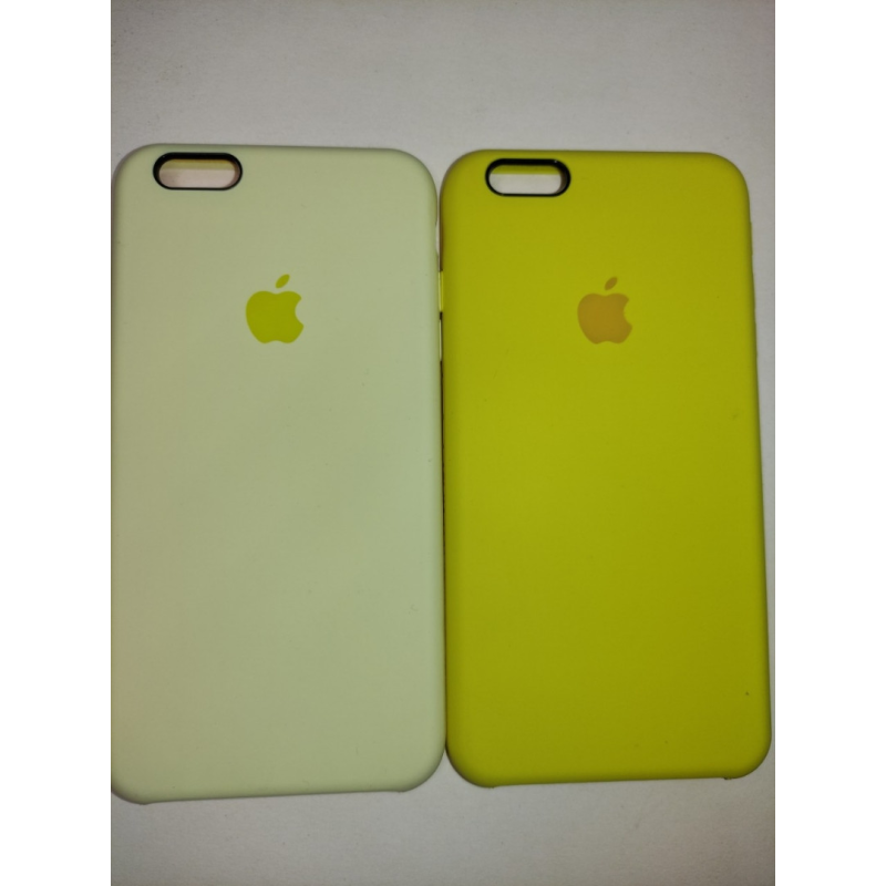 Чохол накладка для смартфона iPhone 6 plus silicone cover жовтий Чохол накладка для смартфона iPhone 6 plus silicone cover жовтий