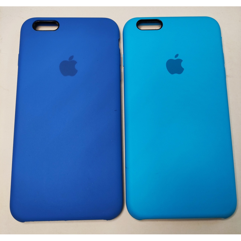 Чохол для iPhone 6 plus silicone case синій Чохол для iPhone 6 plus silicone case синій