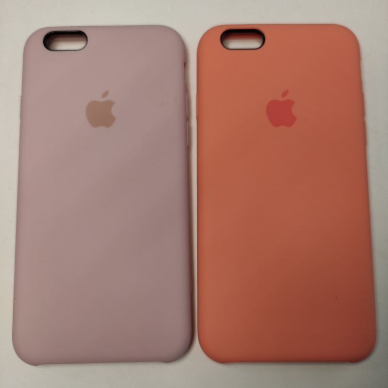 Чохол накладка для IPhone 6 plus silicone case Рожевий Чохол накладка для IPhone 6 plus silicone case Рожевий