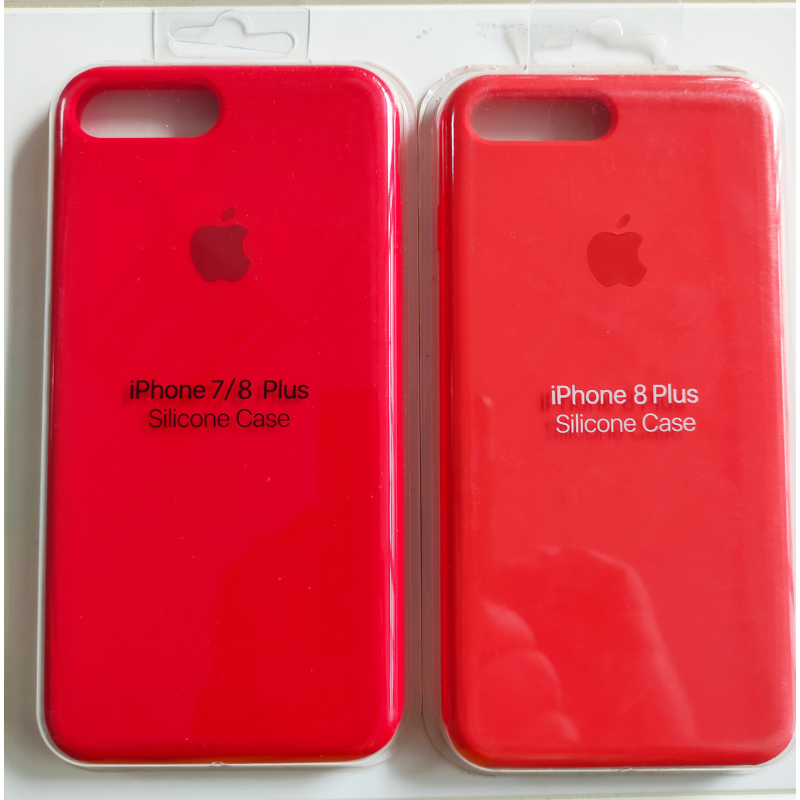 Чохол для айфон 7/8 плюс силікон кейс червоній. Чохол для айфон 7/8 плюс силікон кейс червоній.