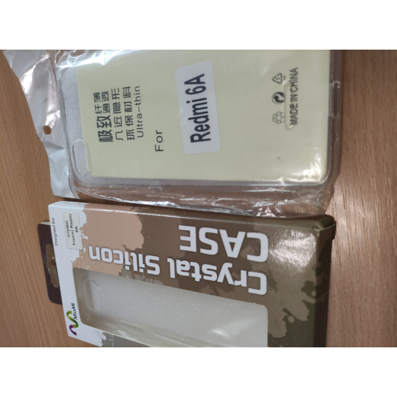 Чохол для Redmi 6 A tpu прозорий Чохол для Redmi 6 A tpu прозорий