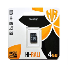 Картка пам“яті MicroSDHC 4GB Class 4 Hi-Rali