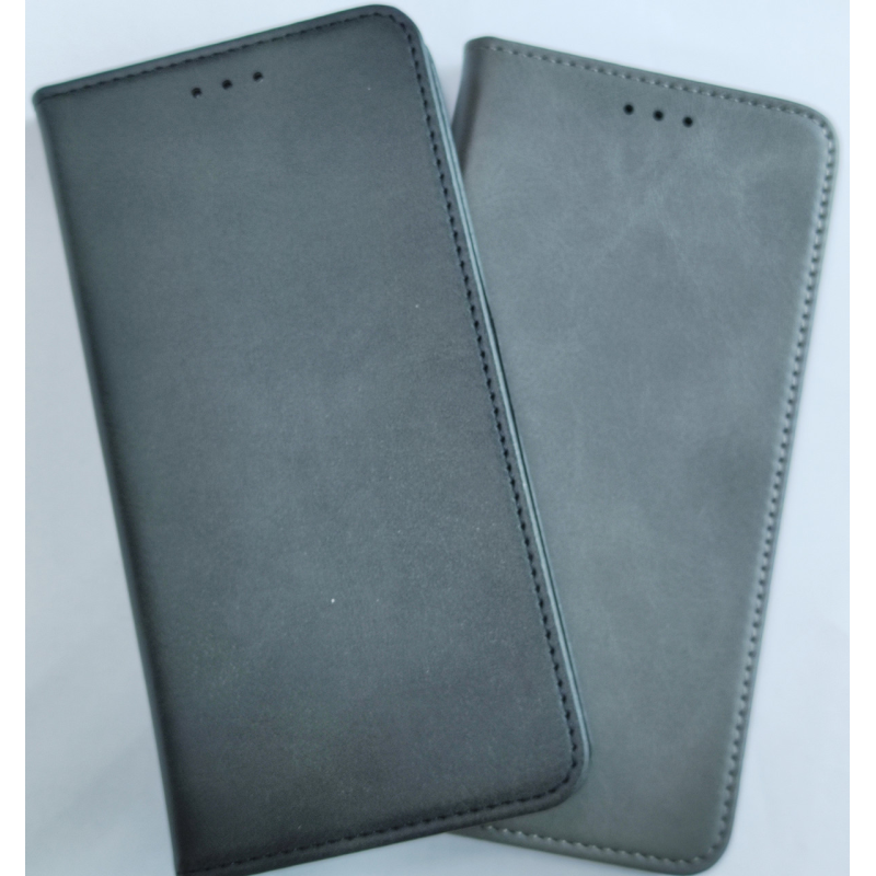 Чохол книжка для Самсунг М 10 Magnet чорний,сірий