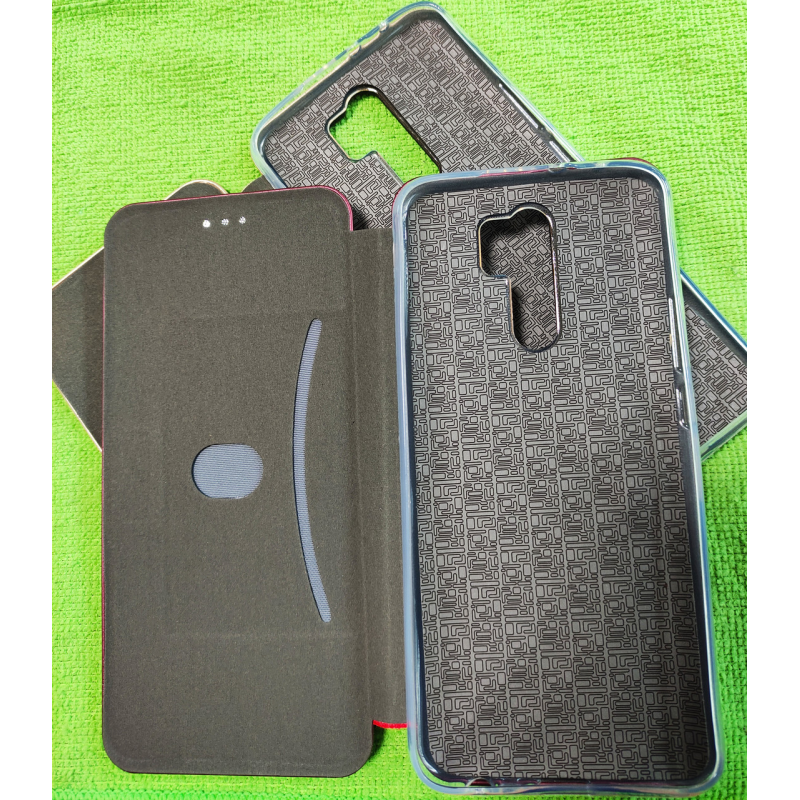 Чохол книжка Level для Xiaomi Редмі 9 чорний , колір Чохол книжка Level для Xiaomi Редмі 9 чорний , колір