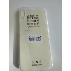 Чохол накладка для Xiaomi Note 7 Прозорий силіконовий