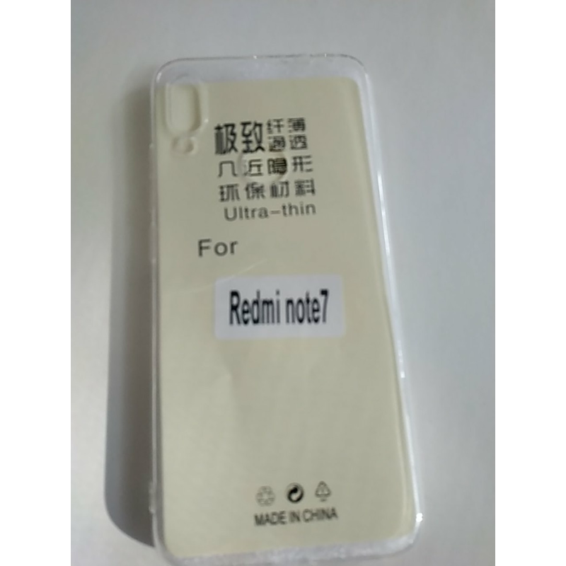 Чохол накладка для Xiaomi Note 7 Прозорий силіконовий Чохол накладка для Xiaomi Note 7 Прозорий силіконовий