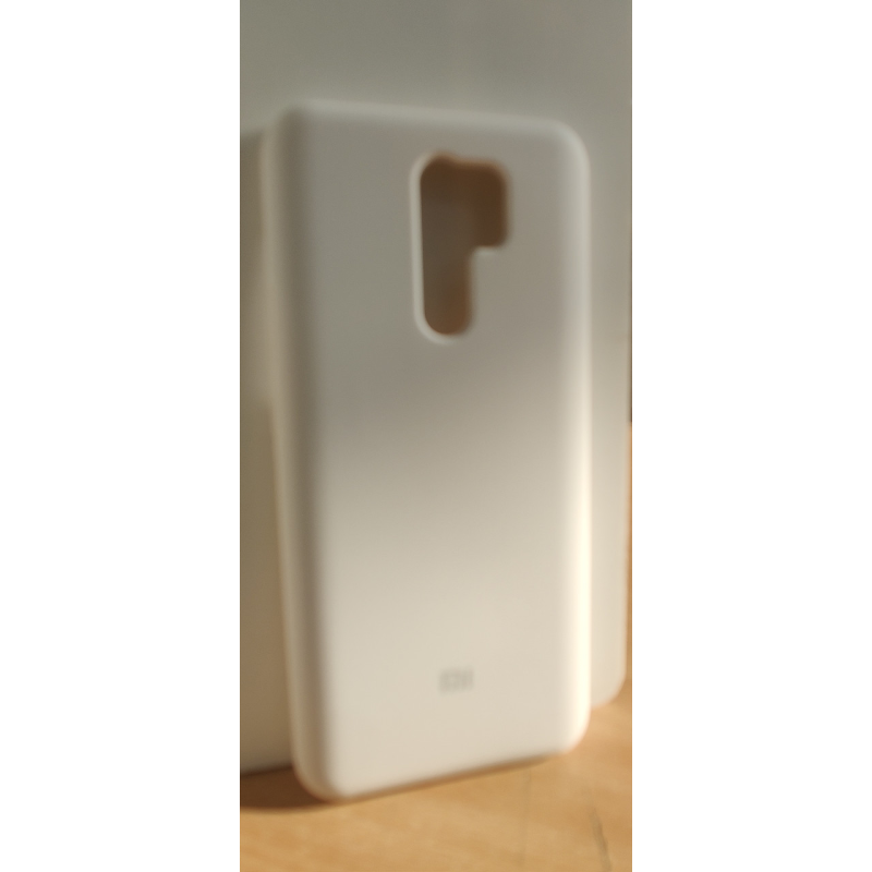 Чохол для Хіаомі Редмі 9 силікон кейс білий Чохол для Хіаомі Редмі 9 силікон кейс білий