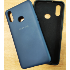 Чохол накладка для Самсунг А10 чорний,темносиній