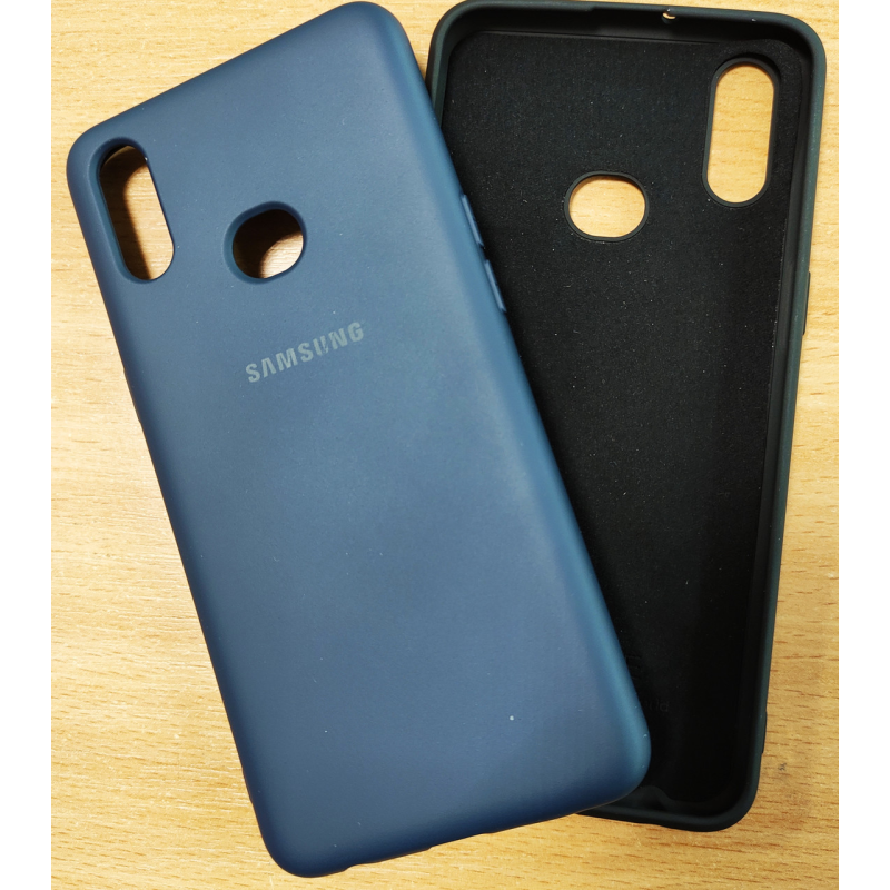Чохол накладка для Самсунг А10 чорний,темносиній