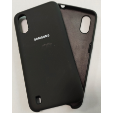 Чохол накладка для Самсунг А 015 силіконовий чорний
