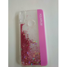 Чохол накладка для Xiaomi Note 7 Акваріум Рожевий