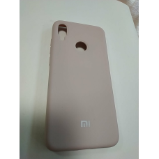 Чохол накладка для Xiaomi Note 7 силікон кейс Світлорожевий