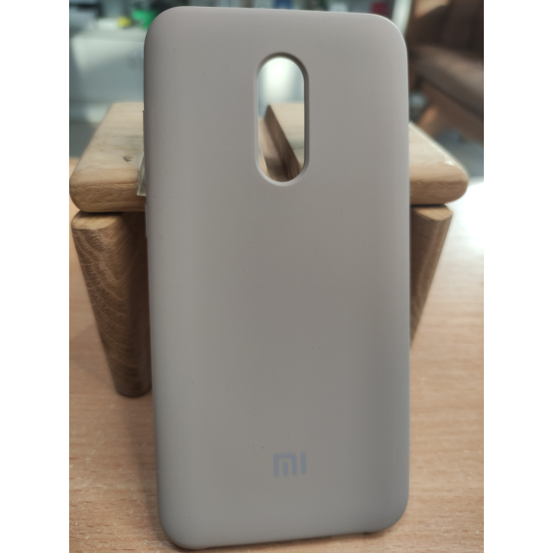 Чохол силікон кейс для Редмі 5 плюс ,, сірий Чохол силікон кейс для Редмі 5 плюс ,, сірий