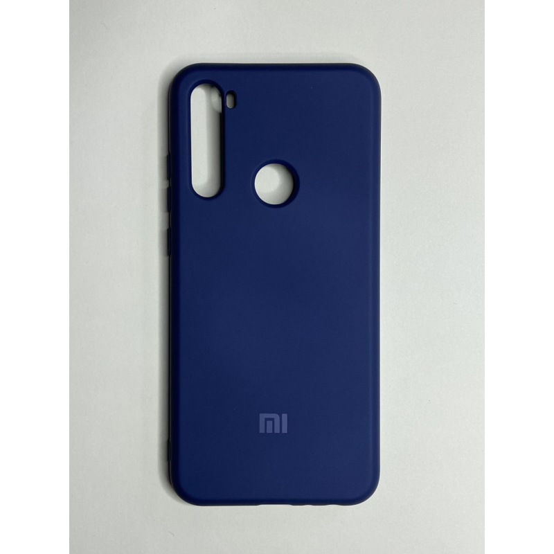 Silicone Case Soft-Touch for Note 8T Dark Blue