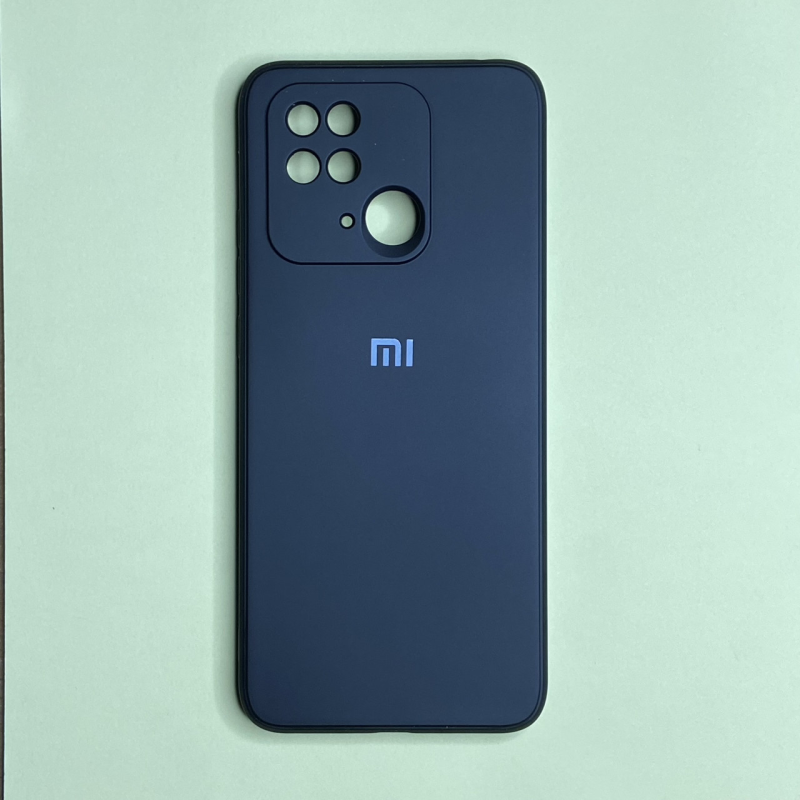 Silicone Case Soft-Touch for Redmi 10C Black